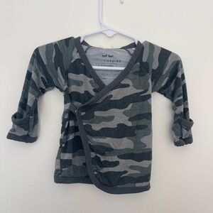 Little Sleepies Wrap Top